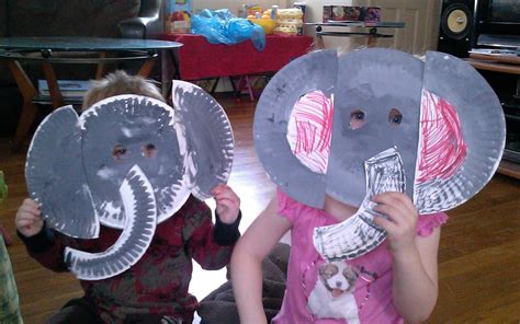 Elephant Paper Plate Craft | [#] Paper Crafts Ideas for Kids