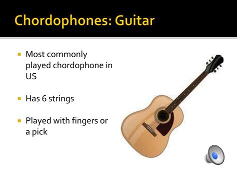 PPT - Instrument Families and Classifications: Chordophones and ...