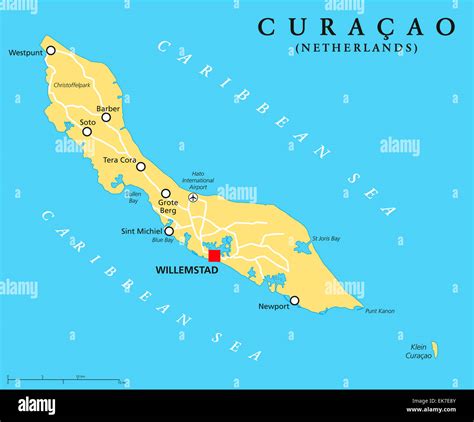 Map Curacao Willemstad - Share Map