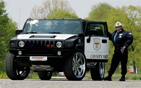 Hummer Police Car Wallpaper - HD Car Wallpapers #602