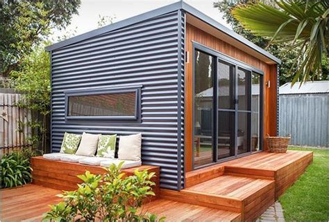 Amazing Backyard Studio Shed Design09 | Backyard office, Studio shed, Backyard studio