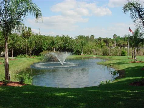 Photo Gallery of The Large Pond Fountains