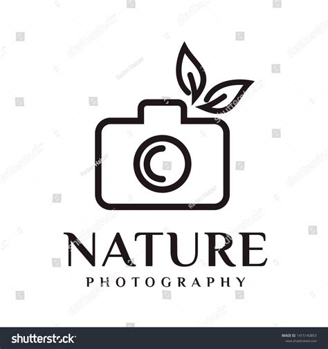 Nature Photography Logo Design Camera Leaf Stock Vector (Royalty Free) 1415140853 | Shutterstock