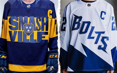 icethetics.com: Predators, Lightning unveil 2022 Stadium Series jerseys