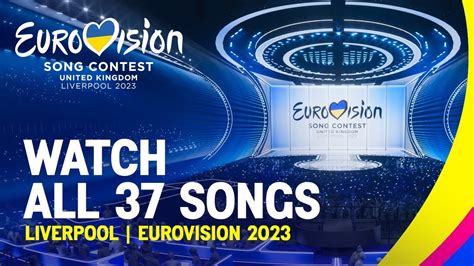 Eurovision Official Roundup: All 37 Songs Of Eurovision 2023 | # ...