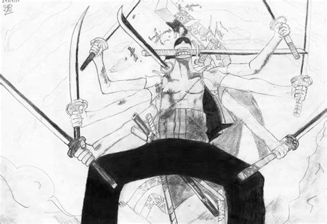 Zoro Vs Kaku - Asura Ichibugin by Fist-of-Titanium on deviantART