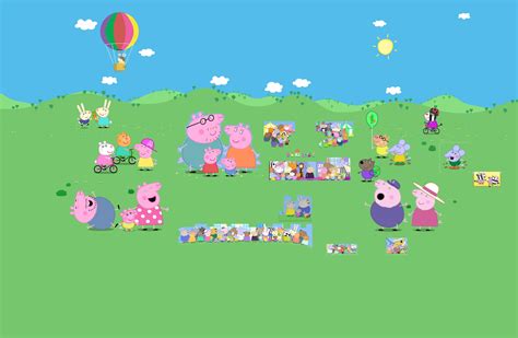 Image - All peppa pig characters v4.jpg - Peppa Pig Wiki