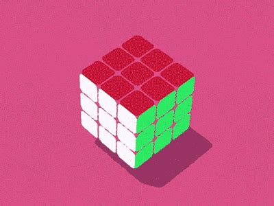 Rubik's Cube by Shixie on Dribbble