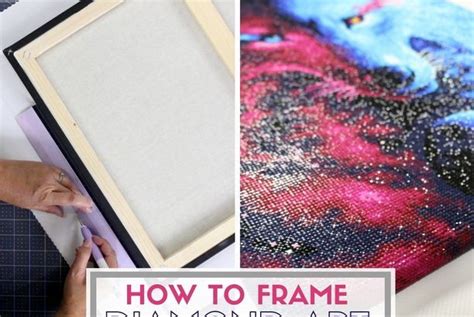 How to Frame Diamond Art (The Crafty Blog Stalker) | Diamond art ...