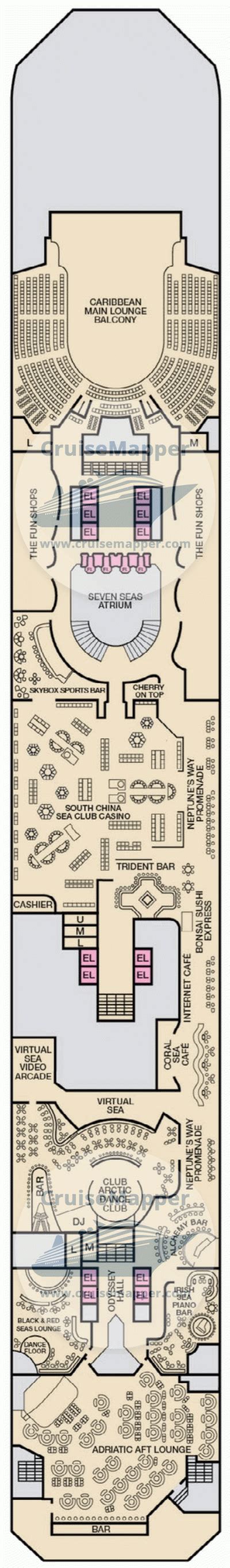 Carnival Victory Floor Plan | Floor Roma