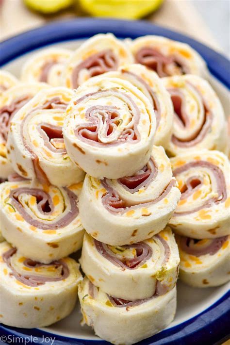 Ham and Cheese Roll Ups - Simple Joy