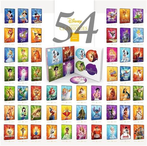 Disney 54 Grands Classiques - Tous les formats - CeDe.ch