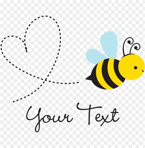 pinterest bees - bee with heart clipart PNG image with transparent ...