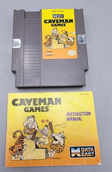 Nintendo Caveman Game | Live and Online Auctions on HiBid.com