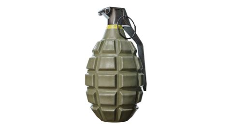 Mk2 frag grenade model - TurboSquid 1587619