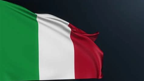 italy flag rome italian tricolor identit... | Stock Video | Pond5