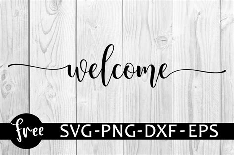 Welcome svg free, new home sign svg, sign svg, instant download, silhouette cameo, shirt design ...