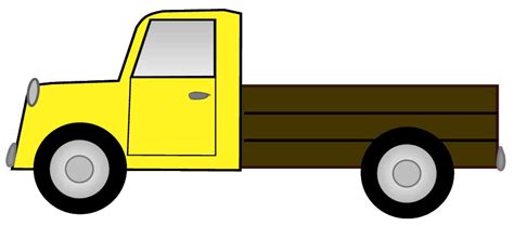 Yellow Dump Truck Clipart - ClipArt Best