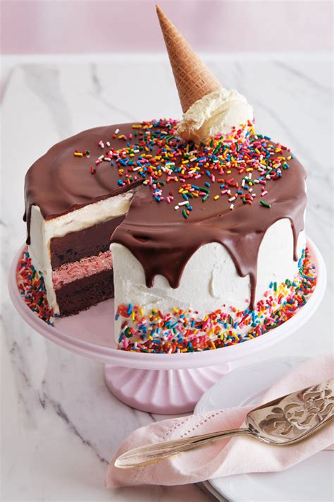 Neapolitan Ice Cream Cake Recipe | Williams Sonoma Taste