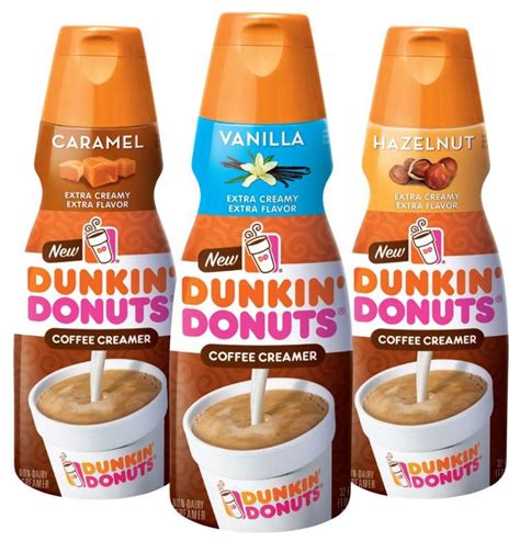 DUNKIN’ DONUTS DEBUTS THREE NEW IN-HOME COFFEE CREAMER FLAVORS | Dunkin'