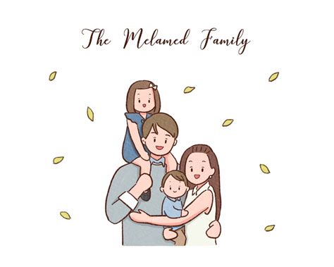 Custom Family Portrait, Custom Portraits, Family Portraits, Cute Family, Gifts For Family ...