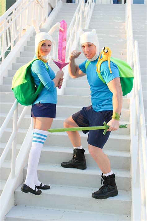 Finn and Fionna - Adventure Time! | Adventure time halloween costume ...