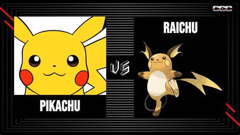 Electric Showdown: Pikachu vs. Raichu - Which Pokémon Reigns Supreme ...