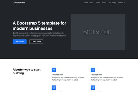 Start Bootstrap