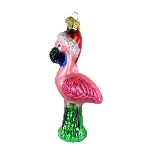 Pink Flamingo Tree Ornaments • Comfy Christmas