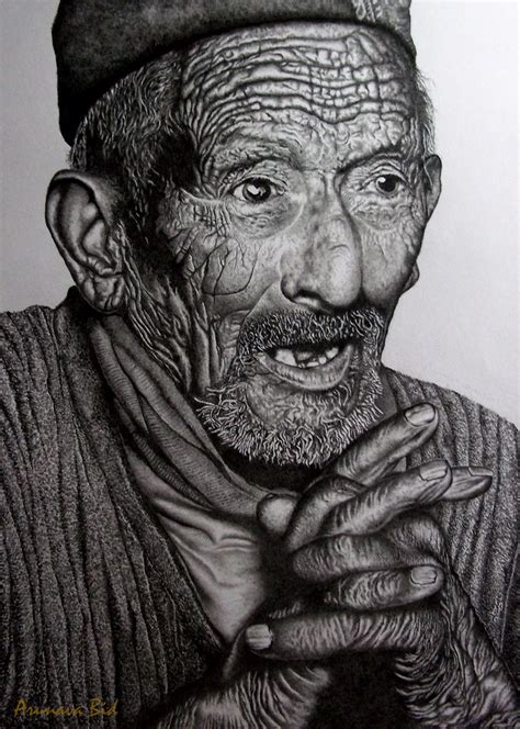 Old Man SOLD Hyper Realistic Pencil Drawing By Prabath Zoysa | ubicaciondepersonas.cdmx.gob.mx