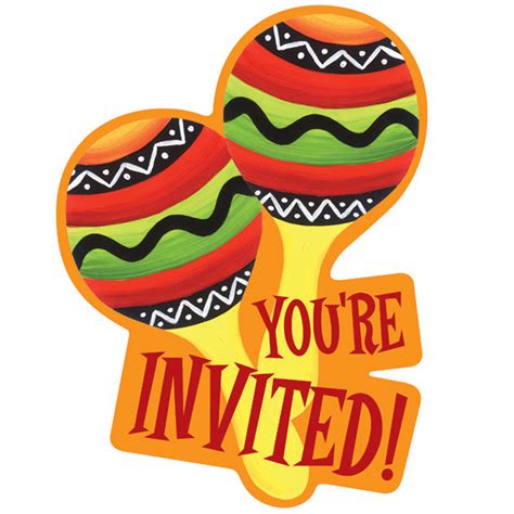 you re invited to a fiesta - Clip Art Library