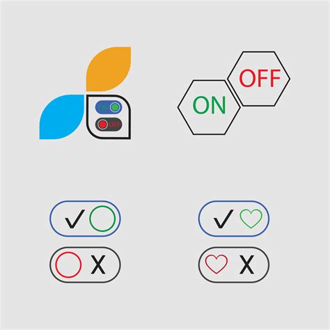 On Off Button Icon Vector Design Illustration 4772690 Vector Art at Vecteezy