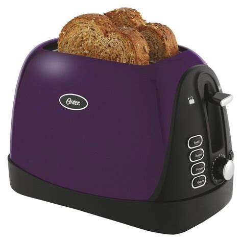 Oster 2-Slice Toaster, Purple, TSSTTRJBP1 | 1000 | Purple toaster ...