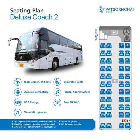 Greyhound Bus Seats Layout | Elcho Table