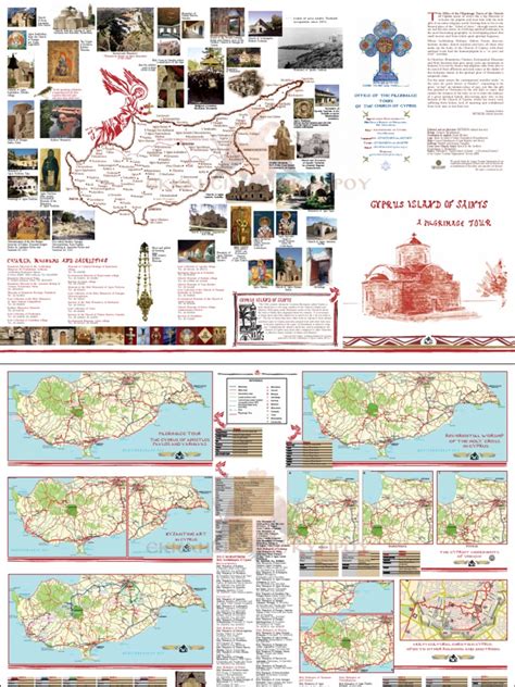 Cyprus Map - Historic Places | PDF | Cyprus | Spirituality