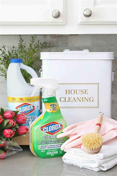 Spring Cleaning Tips Using Bleach - Clean and Scentsible