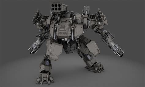 Mech mecha robot model - TurboSquid 1510708