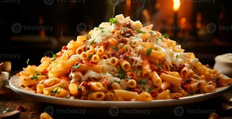 Pasta, food background, Italian national dish - AI generated image 33289541 Stock Photo at Vecteezy