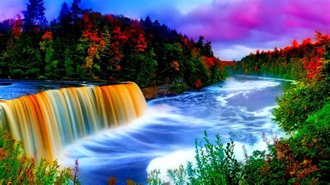 Waterfalls Wallpaper Desktop - WallpaperSafari