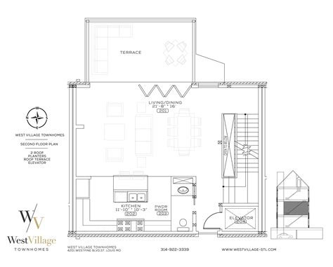 West Village Floor Plan - floorplans.click