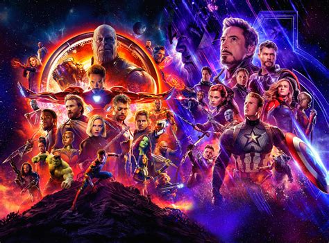 Avengers Infinity War And Endgame Poster, HD Superheroes, 4k Wallpapers, Images, Backgrounds ...