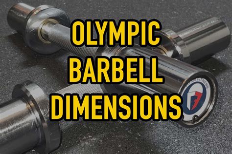 Olympic Barbell Dimensions – Torokhtiy Weightlifting