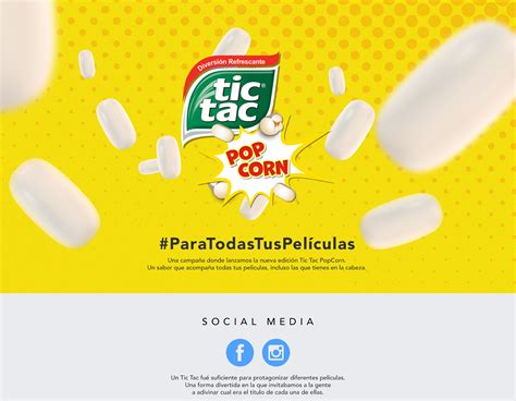 Tic Tac/PopCorn Limited Edition on Behance