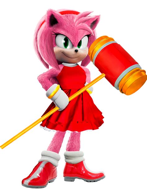 Amy Rose the Hedgehog - Sonic The Movie +SpeedEdit by Christian2099 on DeviantArt