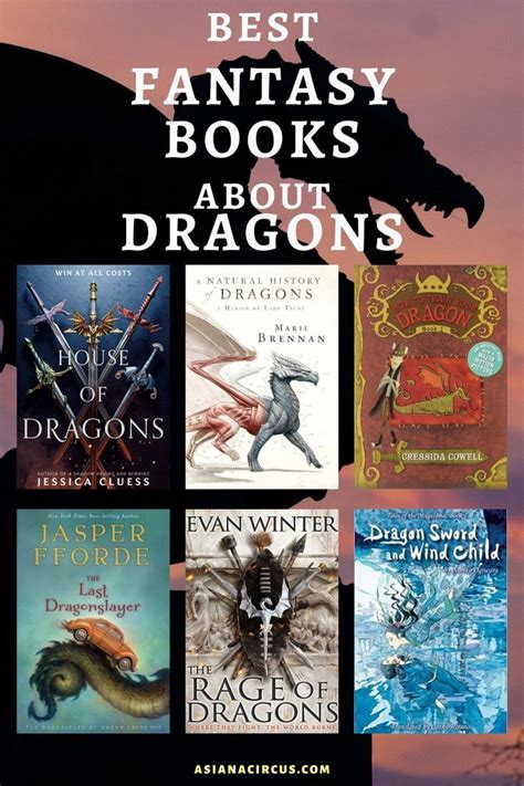 45 Best Fantasy Books About Dragons (Series & Novels) - Asiana Circus ...