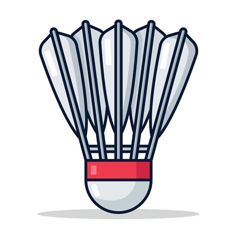 Sport Badminton Shuttlecock 16269625 Vector Art at Vecteezy