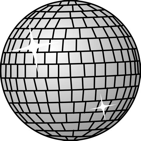 Clipart - Disco ball