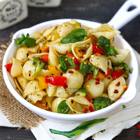 Pasta With Vegetables Recipe (Stir Fry Pasta) - Fun FOOD Frolic