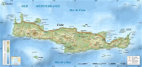 Maps Of Crete