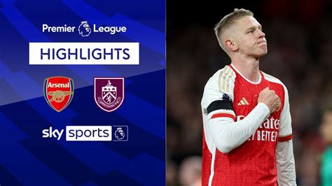 Arsenal 3-1 Burnley | Premier League highlights | Video | Watch TV Show | Sky Sports